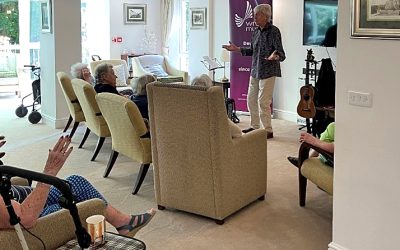 Bringing music and memories to residential homes