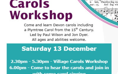 A very special Village Carols Workshop!
